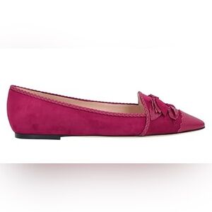 NWOB TOD’S Suede/Leather Loafers in Garnet size EU 38